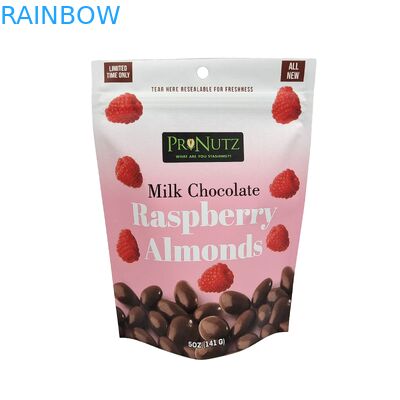 Laminated chất lượng cao chất lượng thực phẩm Mylar Bag Custom Stand Up Ziplock Snack Zipper Bag Packaging