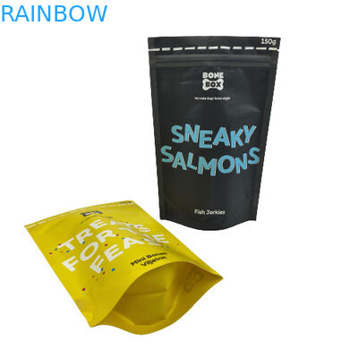 Biodegradable cà phê hạt bao bì túi giấy kraft tái chế đứng lên túi cà phê túi