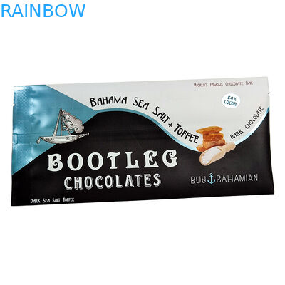 Chất in theo yêu cầu Khép kín nhiệt Lưng Side Seal túi nhựa Lưng Trung Lap Seal dễ làm rách túi gối Holographic