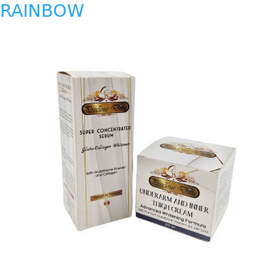 Chất liệu làm từ giấy Khối đóng gói hộp quà hộp chăm sóc da mỹ phẩm hộp giấy với logo của riêng bạn