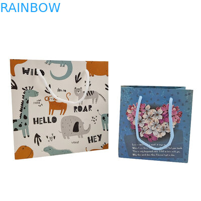 Tùy chỉnh Bao bì giấy Kraft túi chất lượng cao Biodegradable mua sắm túi vải túi