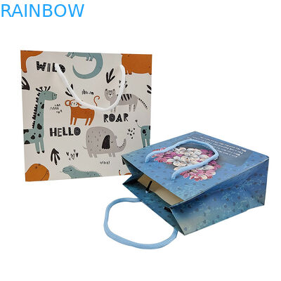 Tùy chỉnh Bao bì giấy Kraft túi chất lượng cao Biodegradable mua sắm túi vải túi