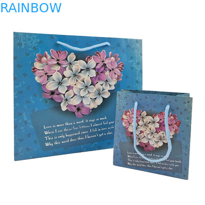 Tùy chỉnh Bao bì giấy Kraft túi chất lượng cao Biodegradable mua sắm túi vải túi