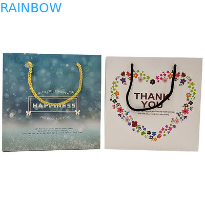 Bao bì giấy mua sắm tùy chỉnh Logo in tái chế Biodegradable màu nâu đơn giản đóng gói Kraft túi giấy với xoắn Ha