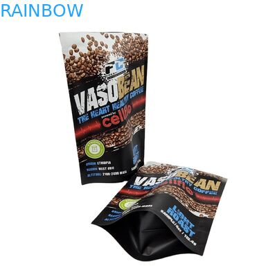 in tùy chỉnh MOQ nhỏ Stand Up Coffee Sample Packages Bao bì nhựa chống mùi