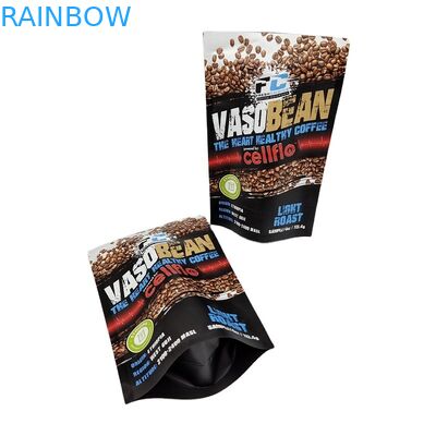 in tùy chỉnh MOQ nhỏ Stand Up Coffee Sample Packages Bao bì nhựa chống mùi
