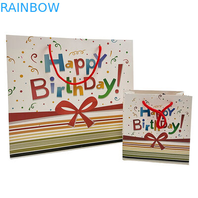 Nhãn hiệu sang trọng Logo tùy chỉnh Giày Boutique Bao bì giấy quà tặng Túi mua sắm Cho quần áo