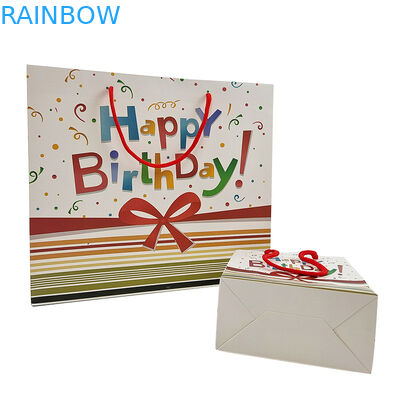 Nhãn hiệu sang trọng Logo tùy chỉnh Giày Boutique Bao bì giấy quà tặng Túi mua sắm Cho quần áo