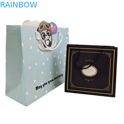 Giấy dây thừng dây Kraft túi giấy tay cầm túi dây chấp nhận tùy chỉnh Màu sắc đóng gói giấy xoắn