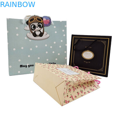 Giấy dây thừng dây Kraft túi giấy tay cầm túi dây chấp nhận tùy chỉnh Màu sắc đóng gói giấy xoắn