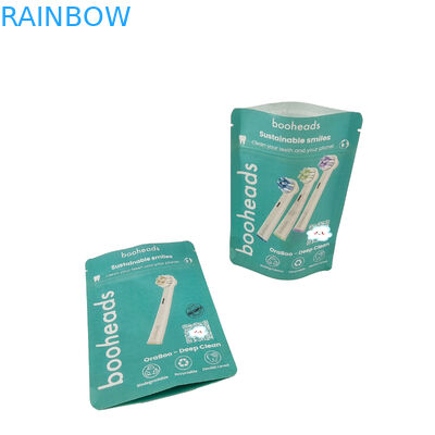 Túi phân hủy sinh học cho nước dưỡng cơ thể tắm muối vòi tắm Gel bao bì thực phẩm túi khóa zip đứng