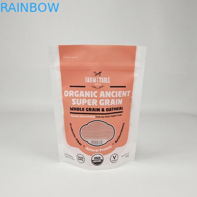 Nhãn hiệu tùy chỉnh Bao bì thực phẩm Hương mùi chống lại Zip Self Seal Stand Up Pockets Matt Finish Metallic Effect Print Stand Up Zip