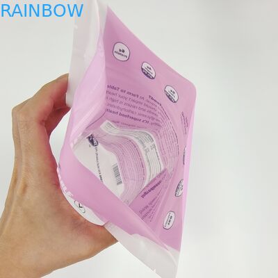 Nhãn hiệu tùy chỉnh Bao bì thực phẩm Hương mùi chống lại Zip Self Seal Stand Up Pockets Matt Finish Metallic Effect Print Stand Up Zip