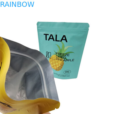 Nhựa in tùy chỉnh đứng lên đồ ăn nhẹ xoài dứa trái cây khô túi Mylar có thể đóng lại