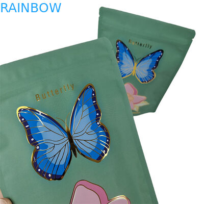 Nhà máy cung cấp Soft Touch Mylar Bag với Spot UV Custom Re-sealable Mylar Bags cho bột gia vị