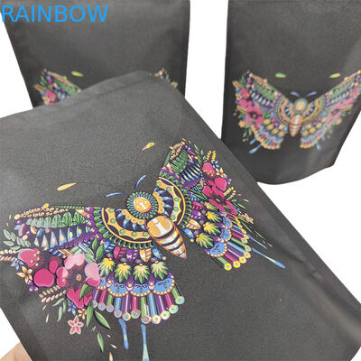 Bán nóng tùy chỉnh Thẻ chống mùi đứng với Logo in kỹ thuật số Thẻ Mylar phân hủy sinh học có thể đóng lại