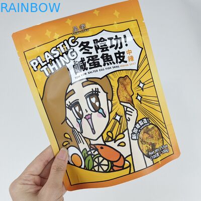 Logo tùy chỉnh in có thể khóa lại Ziplock nhôm Mylar đứng lên túi cho thực phẩm đồ ăn nhẹ kẹo bao bì túi