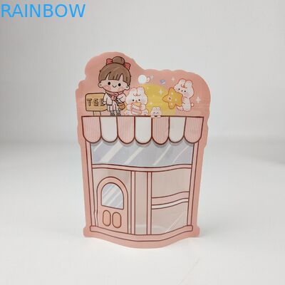 In khắc Matte Finish Mylar Stand Up Pouch Packaging Bag Khối đóng gói có thể niêm phong bằng nhiệt Dầu nho dễ rách