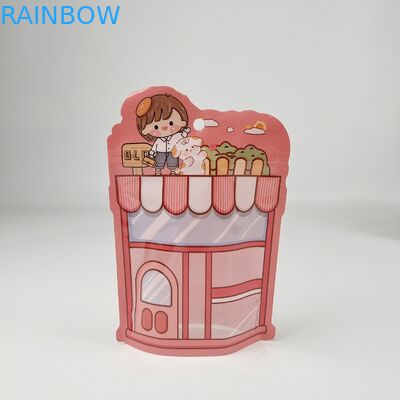 In khắc Matte Finish Mylar Stand Up Pouch Packaging Bag Khối đóng gói có thể niêm phong bằng nhiệt Dầu nho dễ rách