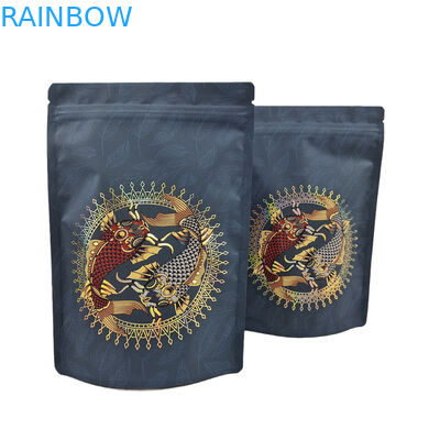 Vật liệu mạ mài đứng lên thực phẩm túi nhựa với logo riêng in kỹ thuật số Bao bì kẹo kẹo