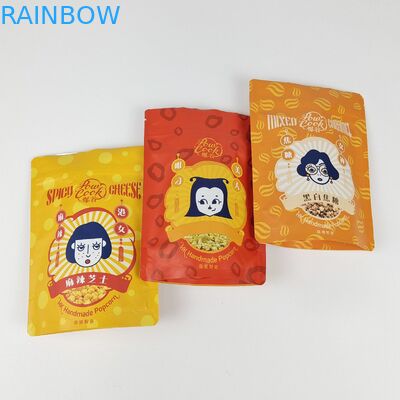 Chất lượng cao Laminated nhựa nhôm zip khóa túi đứng lên túi Matt trắng nhựa nhựa túi ziplock túi cà phê