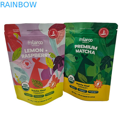 Túi nhựa minh bạch 500g Thùng Mylar Thùng Mylar Thùng Custom In Zipper