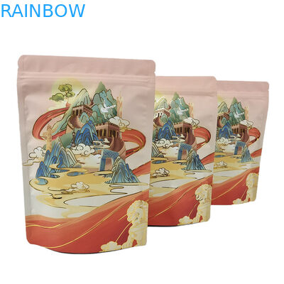 Nhập khẩu bán buôn túi nhựa bao bì niêm phong cho thực phẩm túi chống mùi với logo túi Mylar có thể đóng lại cho gia vị