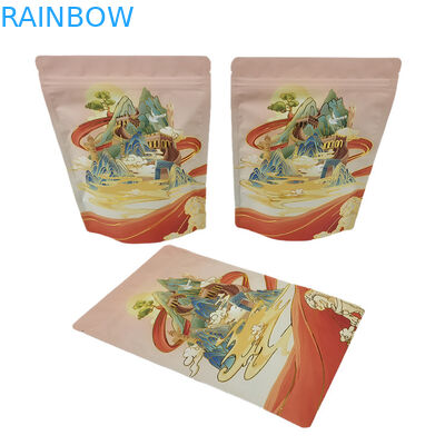 Best Selling Custom Soft Touch Mylar Bag Stand Up Aluminum Foil 3.5g Không mùi Protein Cà phê gia vị Bột đóng gói Po