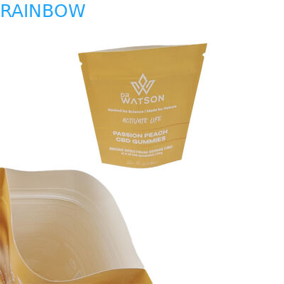 Hot Sale thiết kế tùy chỉnh in Biodegradable Stand Up Kraft Paper Bag Eco Friendly Gummie Candy Packaging