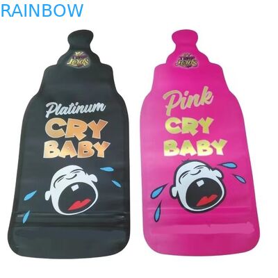 In tùy chỉnh 3.5g túi Mylar cắt đứt túi không đều với vòng tròn Ziplock Mylar Soft Touch túi kẹo nhựa thực phẩm