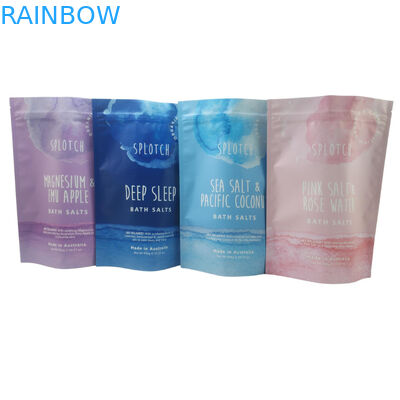 Bao bì tùy chỉnh Stand Up Bag Mylar Zipper Bag Aluminum Foil pouch For Scrub Bath Salt Packing