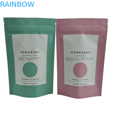 Bao bì tùy chỉnh Stand Up Bag Mylar Zipper Bag Aluminum Foil pouch For Scrub Bath Salt Packing