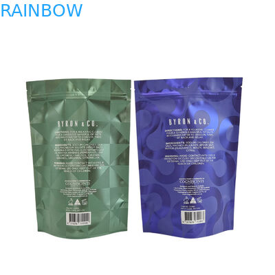 Matte Oem Chất muối tắm in tùy chỉnh Bao bì Khóa khóa khóa tắm muối cơ thể quét đứng túi đóng gói túi đứng lên