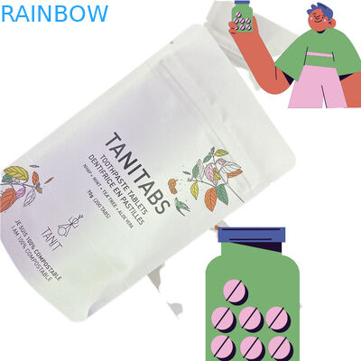 Đồ dùng tùy chỉnh chống nước Biodegradable Pla Kraft giấy Ziplock Bag Zipper Bag Stand Up Pouch