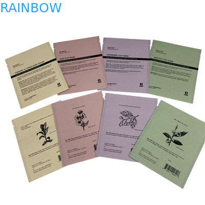 Bao bì tùy chỉnh chống nước Biodegradable túi nhựa nhôm nhựa Zip khóa phẳng cho cà phê