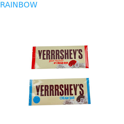 Chất liệu in theo yêu cầu chất lượng thực phẩm mặt sau đóng kín túi đồ ăn nhẹ Energy Bar Bọc bao bì nấm túi sô cô la