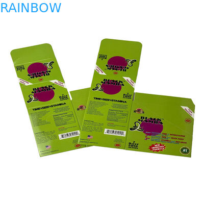 Black Mambar Sex Pills Bao bì Black Panther Blister Card Bao bì