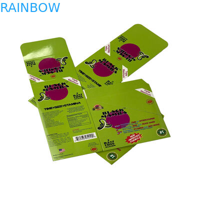 Black Mambar Sex Pills Bao bì Black Panther Blister Card Bao bì