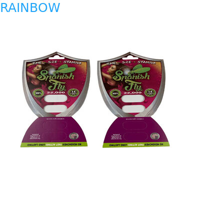3D Sex Pill Blister Card Packaging For 1/2 Capsule Ventricular 3D Card Display Boxes Các loại thuốc này có thể được sử dụng trong các loại thuốc khác nhau.