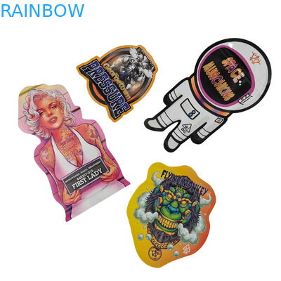Bao bì Mylar 3.5g 7g Bao bì Mylar hình dạng tùy chỉnh