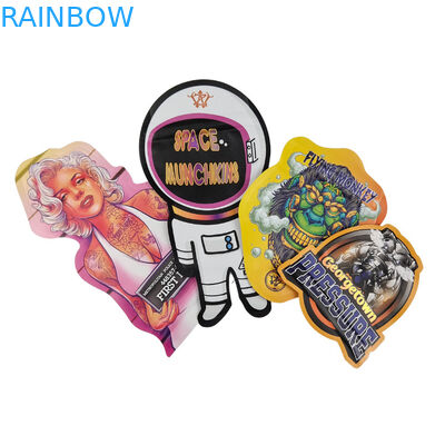 Bao bì Mylar 3.5g 7g Bao bì Mylar hình dạng tùy chỉnh