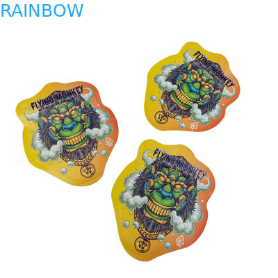 Hình dạng in tùy chỉnh Mini Mylar Bag 1g 3.5g 7g 14g 28g Nấm chống mùi trẻ em chống mùi nhẹ Cali Pack Mylar Bag