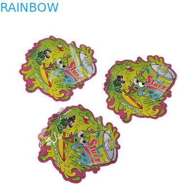 Thiết kế bao bì in ấn tùy chỉnh Thẻ chống mùi Thẻ chứa thực phẩm có thể đóng lại Thẻ đồ ăn nhẹ 3,5g Thẻ bao bì nhựa Thẻ Mylar