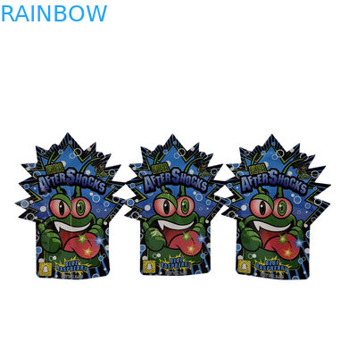 Thiết kế bao bì in ấn tùy chỉnh Thẻ chống mùi Thẻ chứa thực phẩm có thể đóng lại Thẻ đồ ăn nhẹ 3,5g Thẻ bao bì nhựa Thẻ Mylar