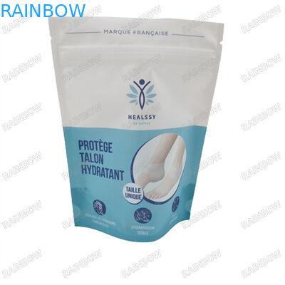 Chất lượng cao Logo tùy chỉnh túi chống ẩm Có thể đóng lại loại thực phẩm nước tắm muối đóng gói đứng lên túi nhựa