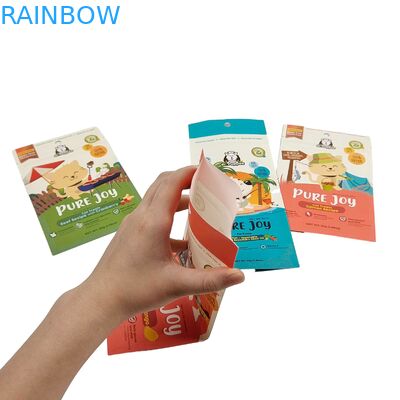 Bao bì giấy phân hủy sinh học chống nước Zipper Stand Up Bag tái chế cho thực phẩm cửa sổ rõ ràng với Zip Lock Kraft S