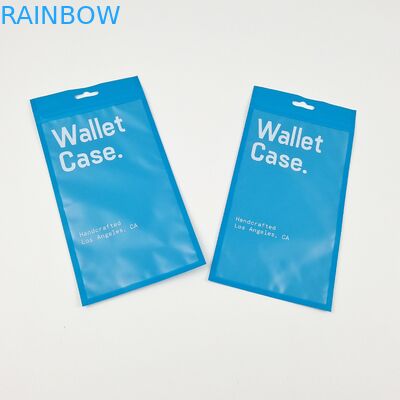 Ba mặt niêm phong niêm phong ví bằng phẳng ví điện thoại túi xách nhựa