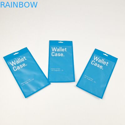 Ba mặt niêm phong niêm phong ví bằng phẳng ví điện thoại túi xách nhựa