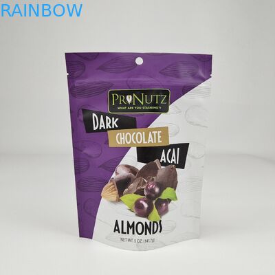 Thiết kế tùy chỉnh 250g 500g Đứng lên nhựa nhôm ánh sáng Proof Mylar bao bì túi khóa Zip Proof mùi túi túi gói