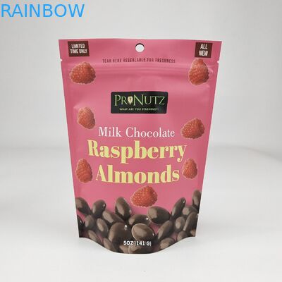 Thiết kế tùy chỉnh 250g 500g Đứng lên nhựa nhôm ánh sáng Proof Mylar bao bì túi khóa Zip Proof mùi túi túi gói